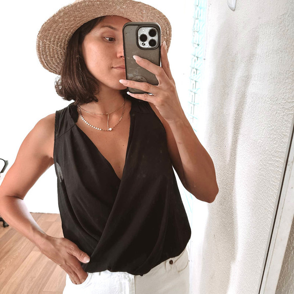 Free People Tops - Free People So Fine Tank Top Black Size XS